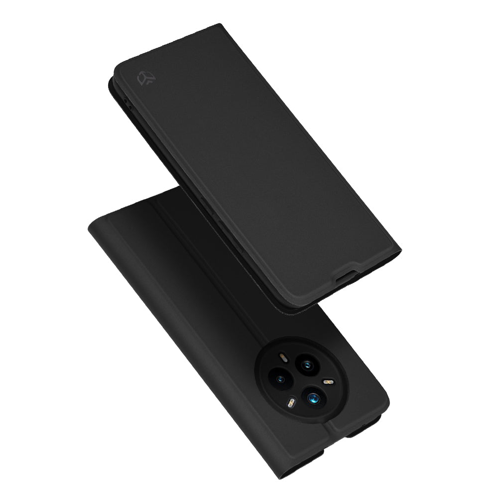 Deksel for Realme 14 Pro+, Techsuit, Magskin Book, Svart