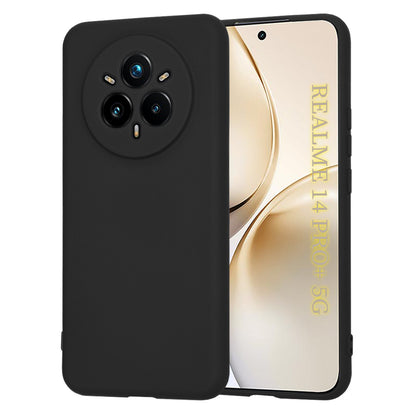 Deksel til Realme 14 Pro+, Techsuit, SoftFlex, Svart