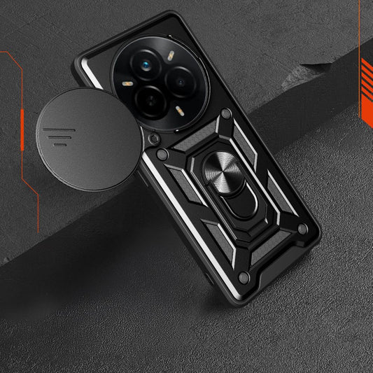 Deksel til Realme 14 Pro, Techsuit, CamShield, Svart