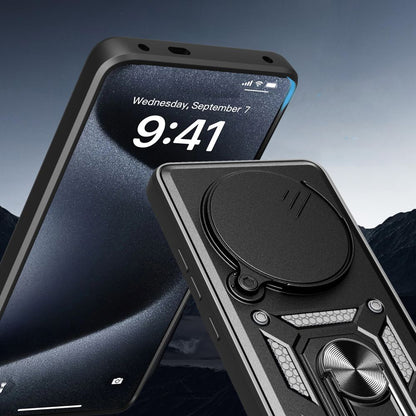 Deksel til Realme 14 Pro, Techsuit, CamShield, Svart