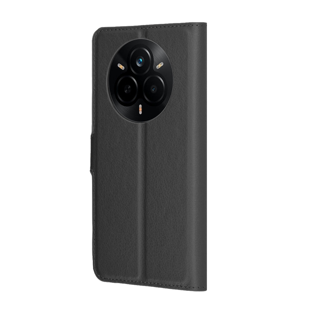 Deksel for Realme 14 Pro, Techsuit, Leather Folio, Svart