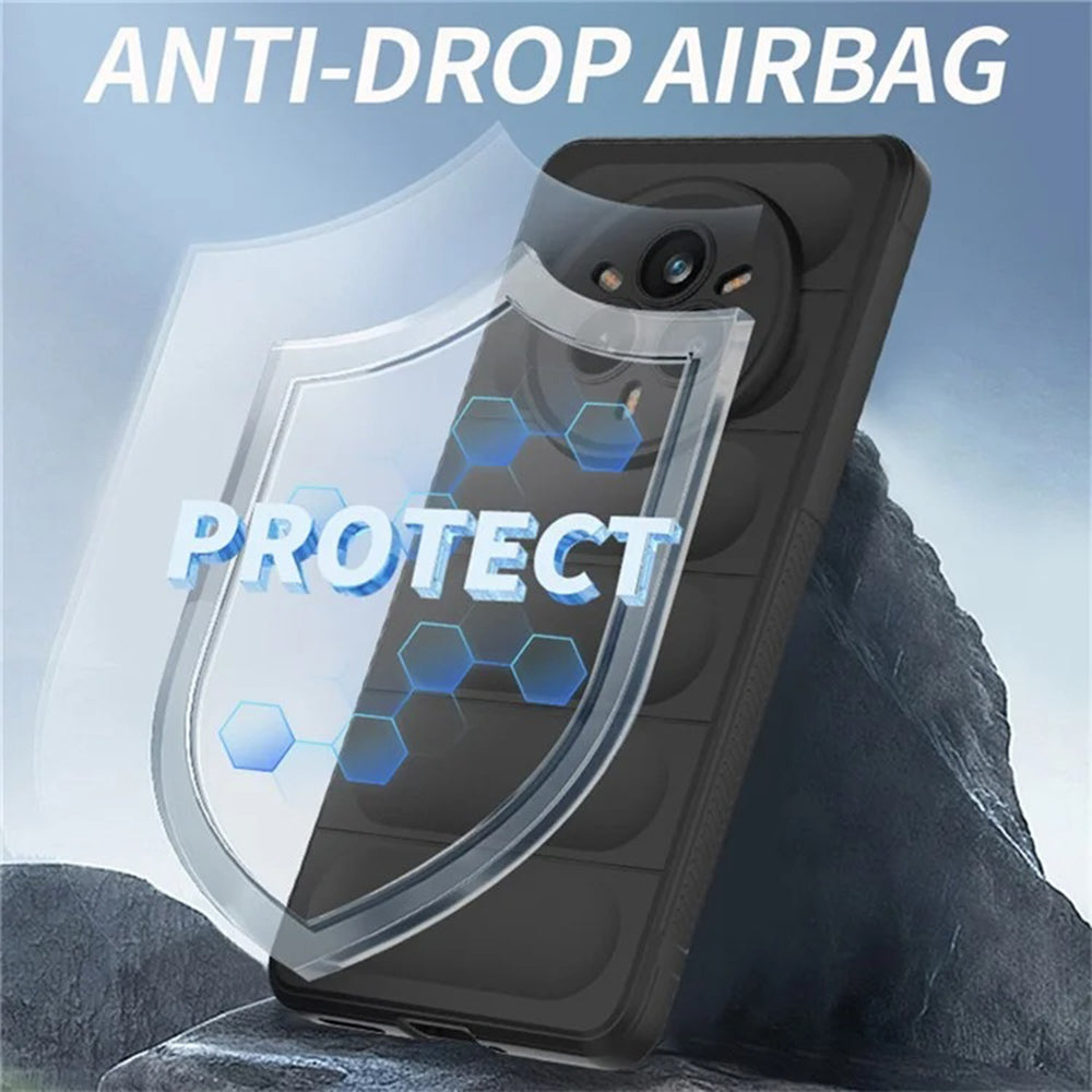 Deksel for Realme 14 Pro, Techsuit, Magic Shield, Svart