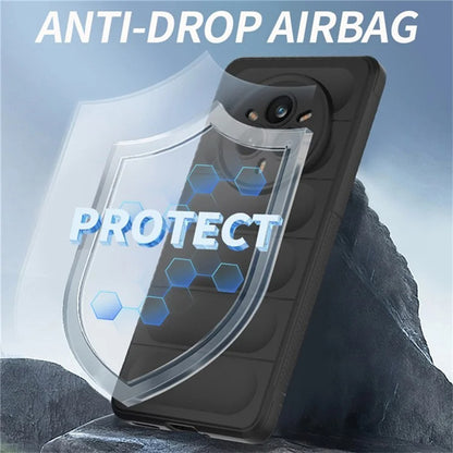Deksel for Realme 14 Pro, Techsuit, Magic Shield, Svart