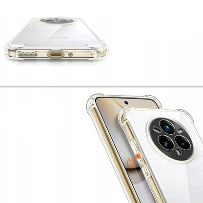 Deksel for Realme 14 Pro, Techsuit, Støtsikker Klar, Transparent