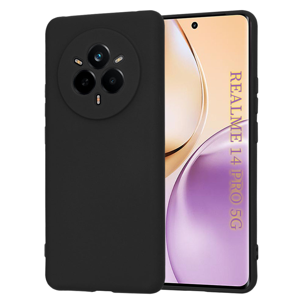Deksel til Realme 14 Pro, Techsuit, SoftFlex, Svart