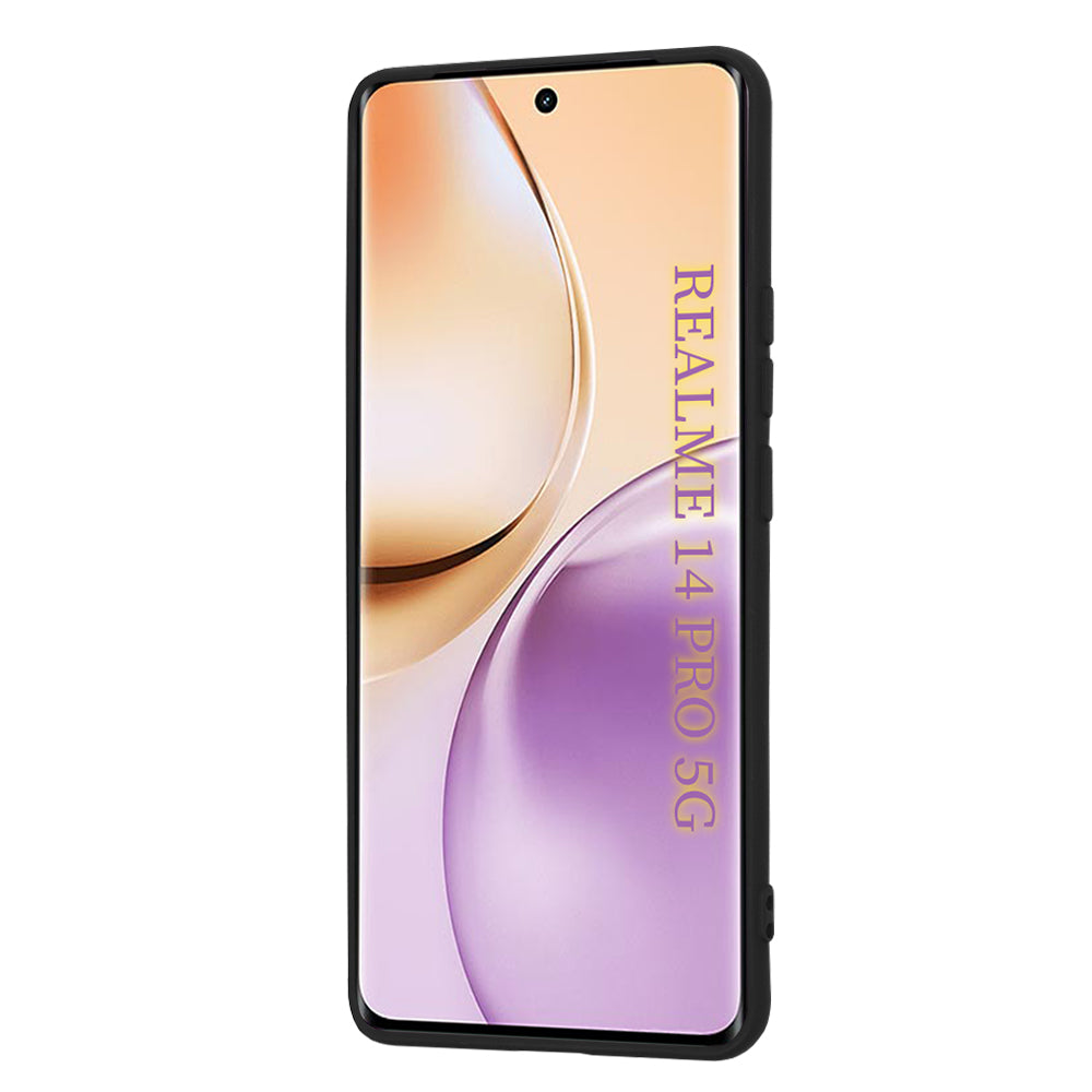 Deksel til Realme 14 Pro, Techsuit, SoftFlex, Svart