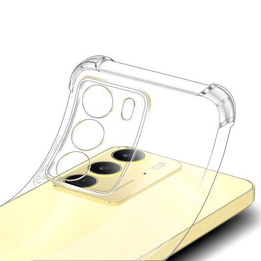Deksel for Realme 14x, Techsuit, Støtsikker Klar, Transparent