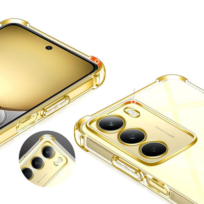 Deksel for Realme 14x, Techsuit, Støtsikker Klar, Transparent