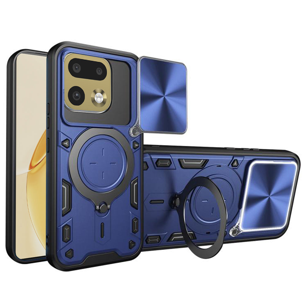 Deksel for Realme 16 Pro+, Techsuit, CamGuard Pro, Blå