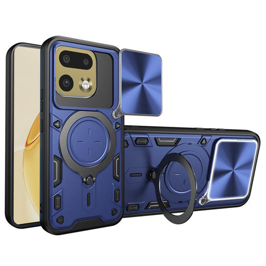 Deksel for Realme 16 Pro+, Techsuit, CamGuard Pro, Blå