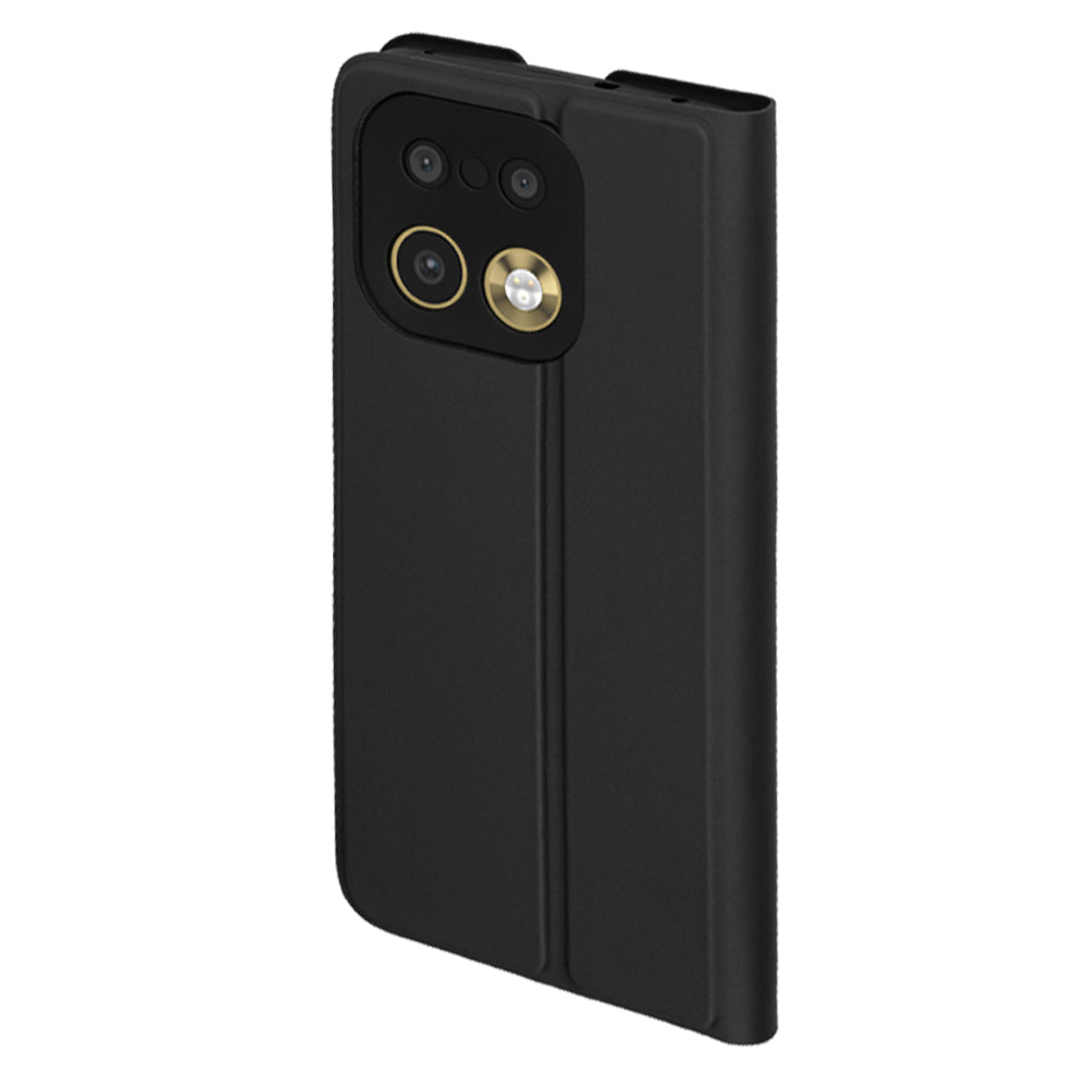 Deksel for Realme 16 Pro+, Techsuit, Magskin Book, Svart
