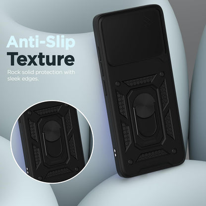 Deksel for Realme 16 Pro, Techsuit, CamShield, Svart