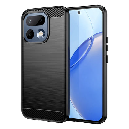 Deksel for Realme 16 Pro, Techsuit, Karbon, Svart