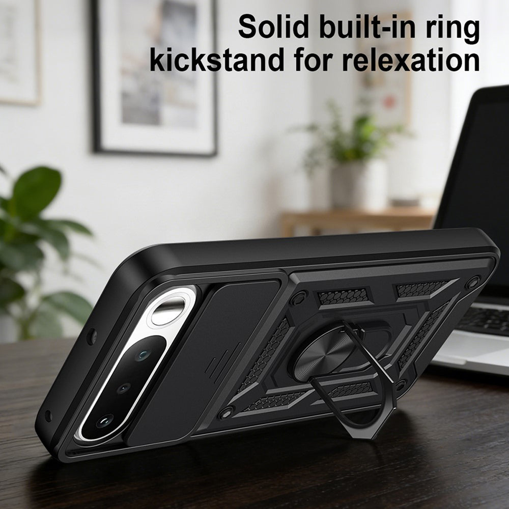 Deksel til Realme 16, Techsuit, CamShield, Svart