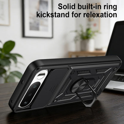 Deksel til Realme 16, Techsuit, CamShield, Svart