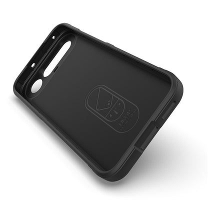 Deksel for Realme 16, Techsuit, Magic Shield, Svart