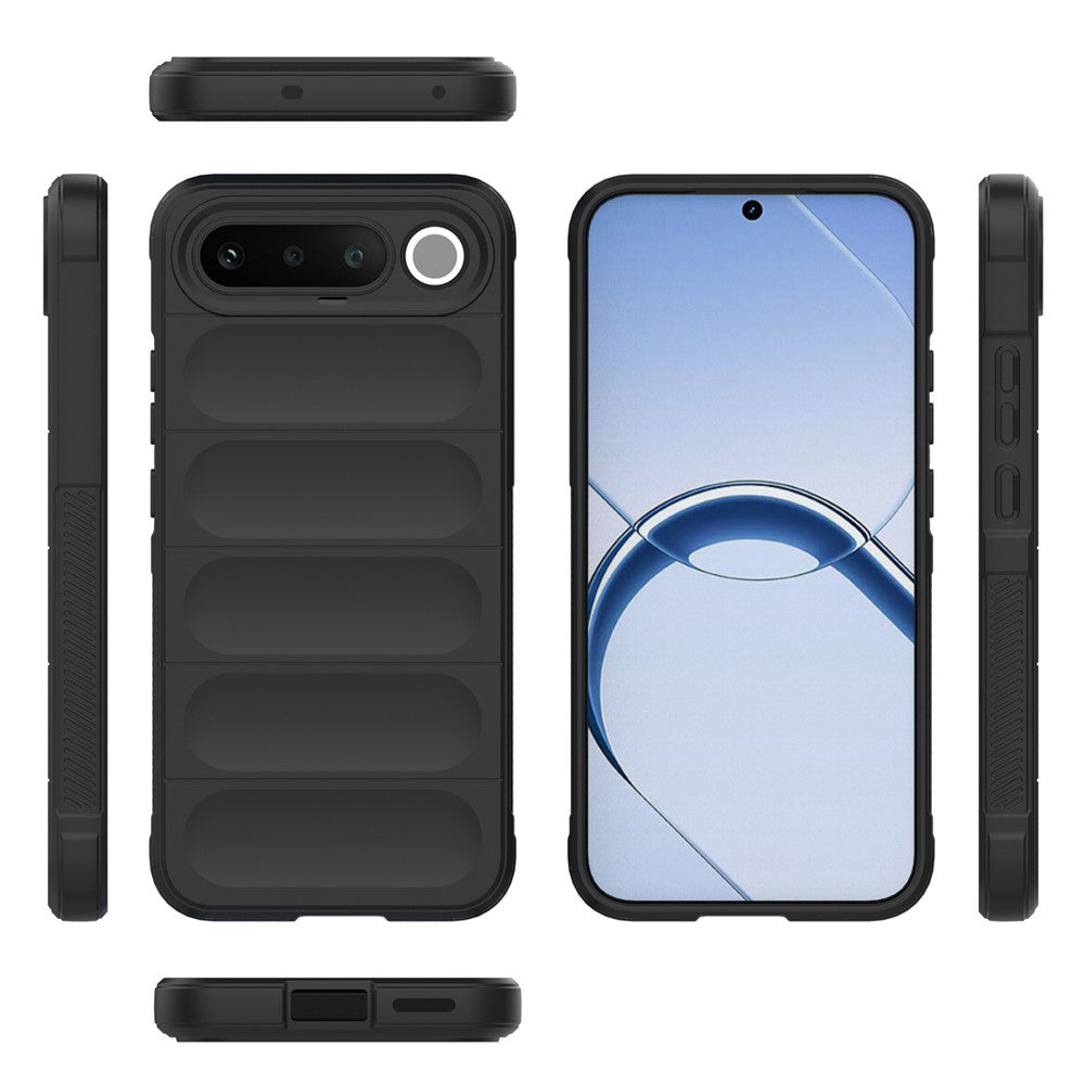 Deksel for Realme 16, Techsuit, Magic Shield, Svart
