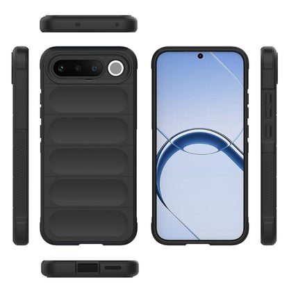 Deksel for Realme 16, Techsuit, Magic Shield, Svart