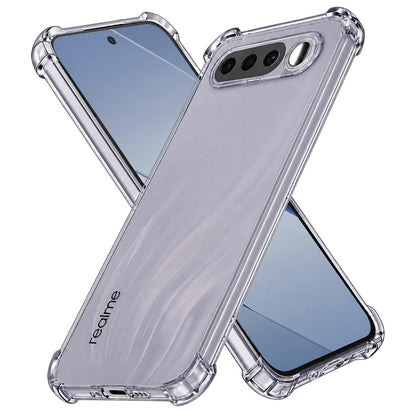 Deksel for Realme 16, Techsuit, Støtsikker Klar, Røykfarget