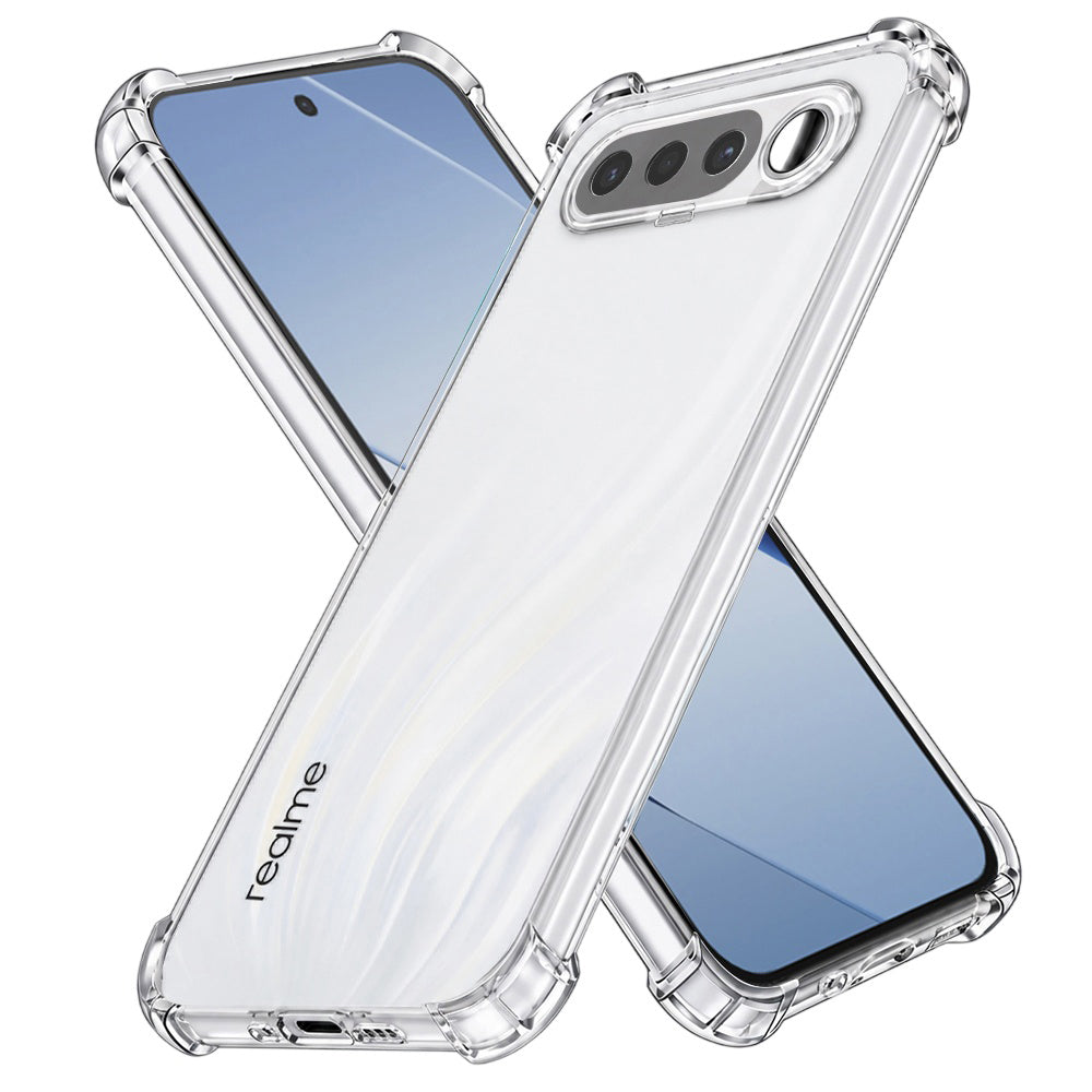 Deksel til Realme 16, Techsuit, Støtsikker Klar, Transparent