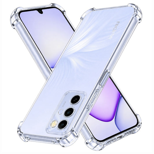 Deksel for Realme C100 5G, Techsuit, Støtsikker Klar, Transparent