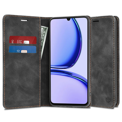 Deksel for Realme C53, Techsuit, Confy, Svart