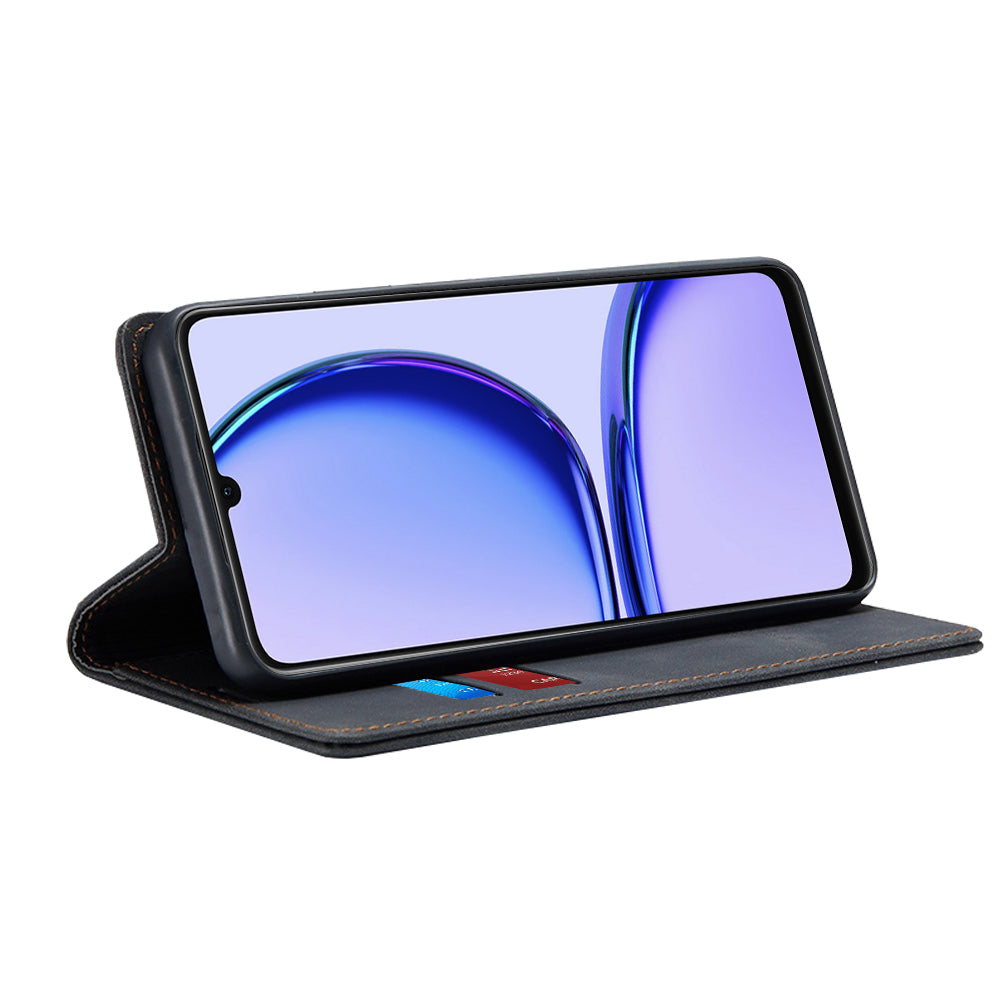 Deksel for Realme C53, Techsuit, Confy, Svart