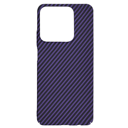 Deksel for Realme C63 / C61, Techsuit, Carbonite FiberShell, Lilla