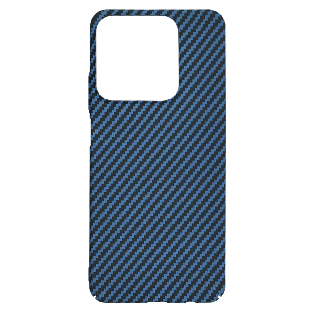 Deksel for Realme C63 / C61, Techsuit, Carbonite FiberShell, Turkis