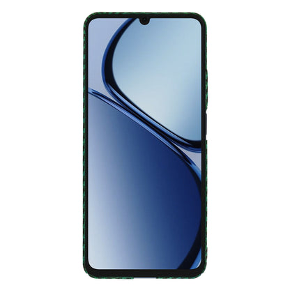 Deksel for Realme C63 / C61, Techsuit, Carbonite FiberShell, Grønn