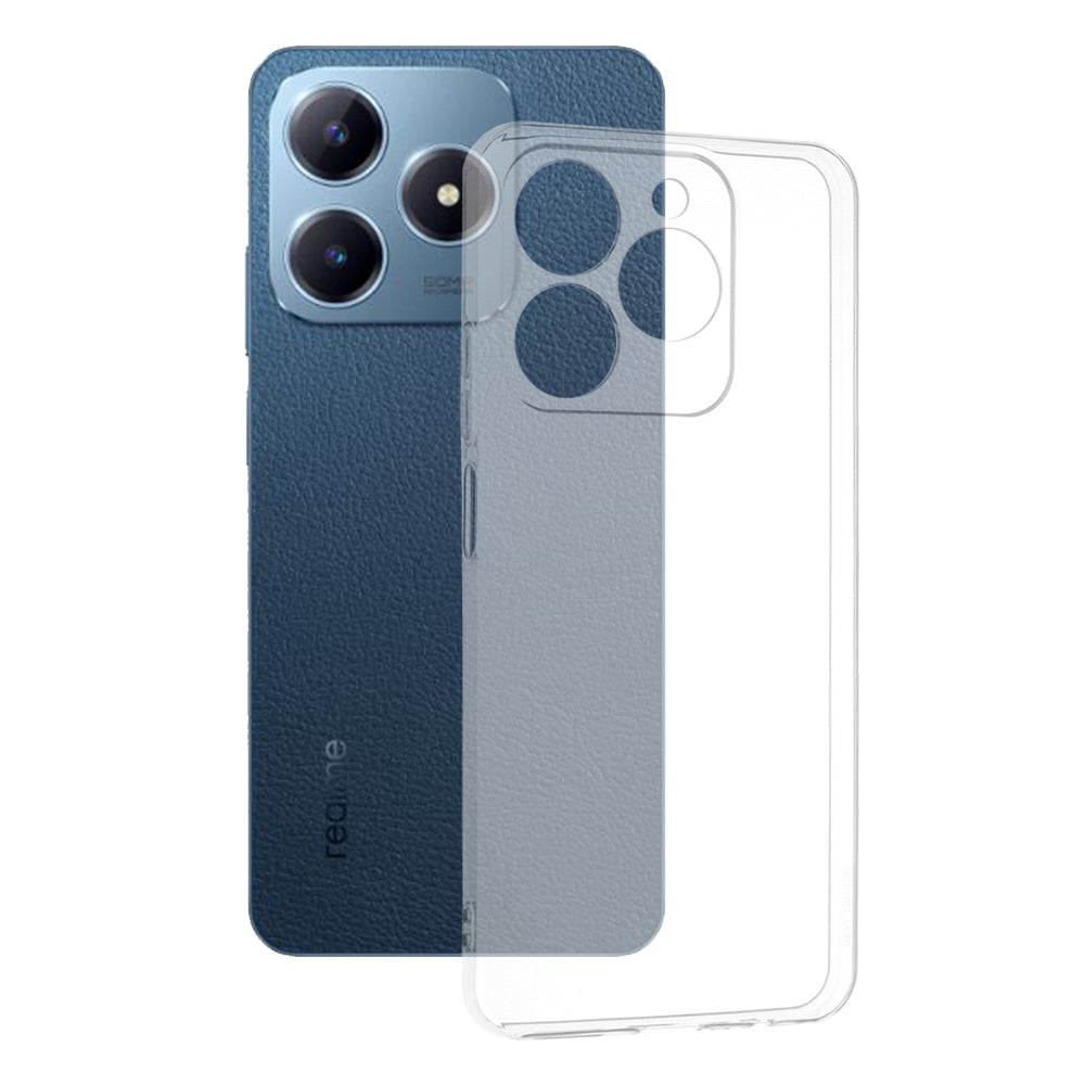 Deksel for Realme C63, Techsuit, Klar, Transparent