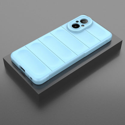 Deksel for Realme C67 4G, Techsuit, Magic Shield, Blå