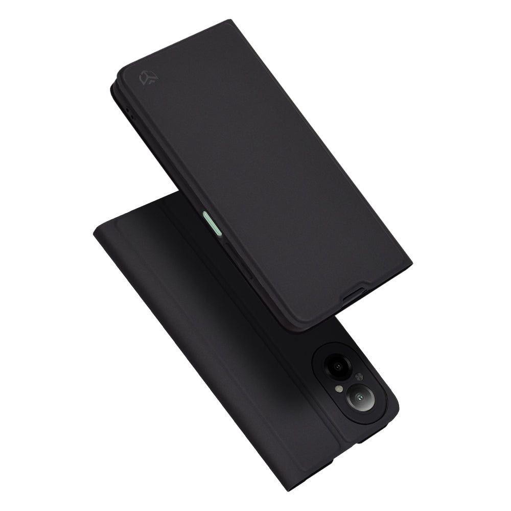 Deksel til Realme C67 4G, Techsuit, Magskin Book, Svart