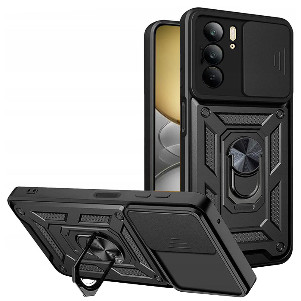 Deksel til Realme C75 5G / 14x, Techsuit, CamShield, Svart