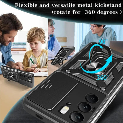 Deksel til Realme C75 5G / 14x, Techsuit, CamShield, Svart