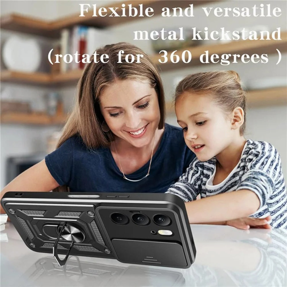 Deksel til Realme C75 5G / 14x, Techsuit, CamShield, Svart