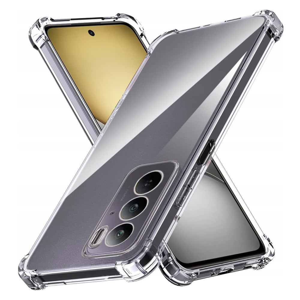 Deksel for Realme C75 5G, Techsuit, Støtsikker Klar, Transparent