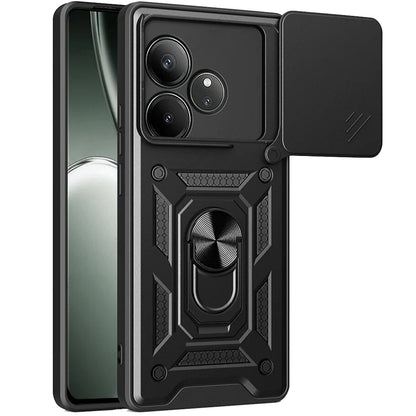 Deksel for Realme GT 6T / GT 6, Techsuit, CamShield, Svart