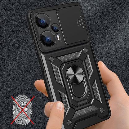 Deksel for Realme GT 6T / GT 6, Techsuit, CamShield, Svart