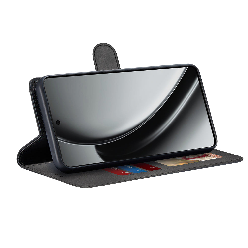Deksel for Realme GT 6T / GT 6, Techsuit, Diary Book, Svart