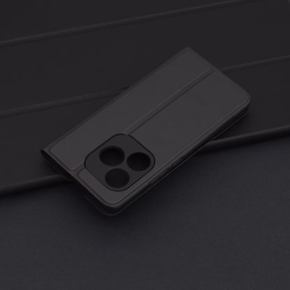 Deksel for Realme GT 6T / GT 6, Techsuit, Magskin Book, Svart