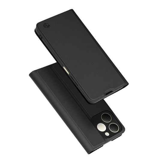 Deksel for Realme Note 70T, Techsuit, Magskin Book, Svart