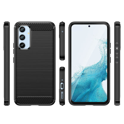 Deksel for Samsung Galaxy A54 A546, OEM, Karbon, Svart