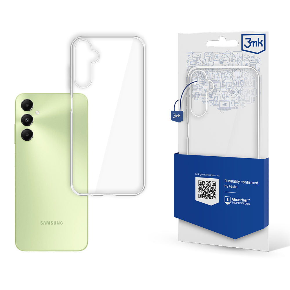 Deksel for Samsung Galaxy A05s A057, 3MK, Klar, Transparent