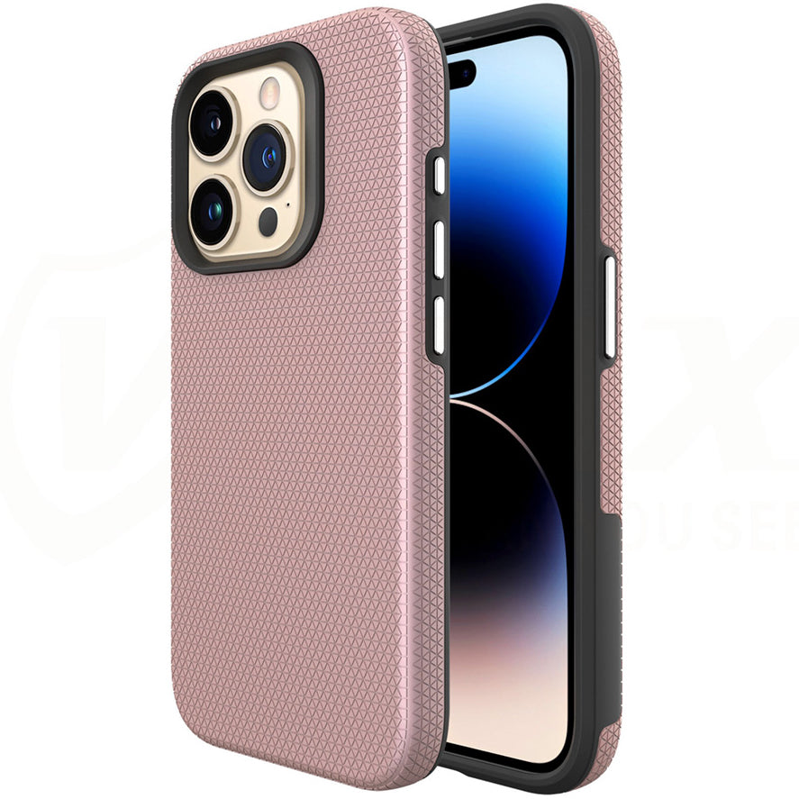 Deksel for Samsung Galaxy A15 5G A156 / A15 A155, Vmax, Triangle, Rosa Gull