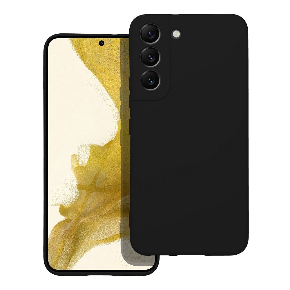 Deksel for Samsung Galaxy S22 5G S901, OEM, silikon, svart