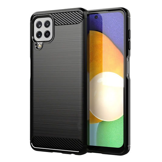 Deksel for Samsung Galaxy A22 A225, OEM, Karbon, Svart