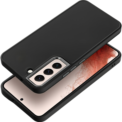 Deksel for Samsung Galaxy S22 5G S901, OEM, Ramme, Svart