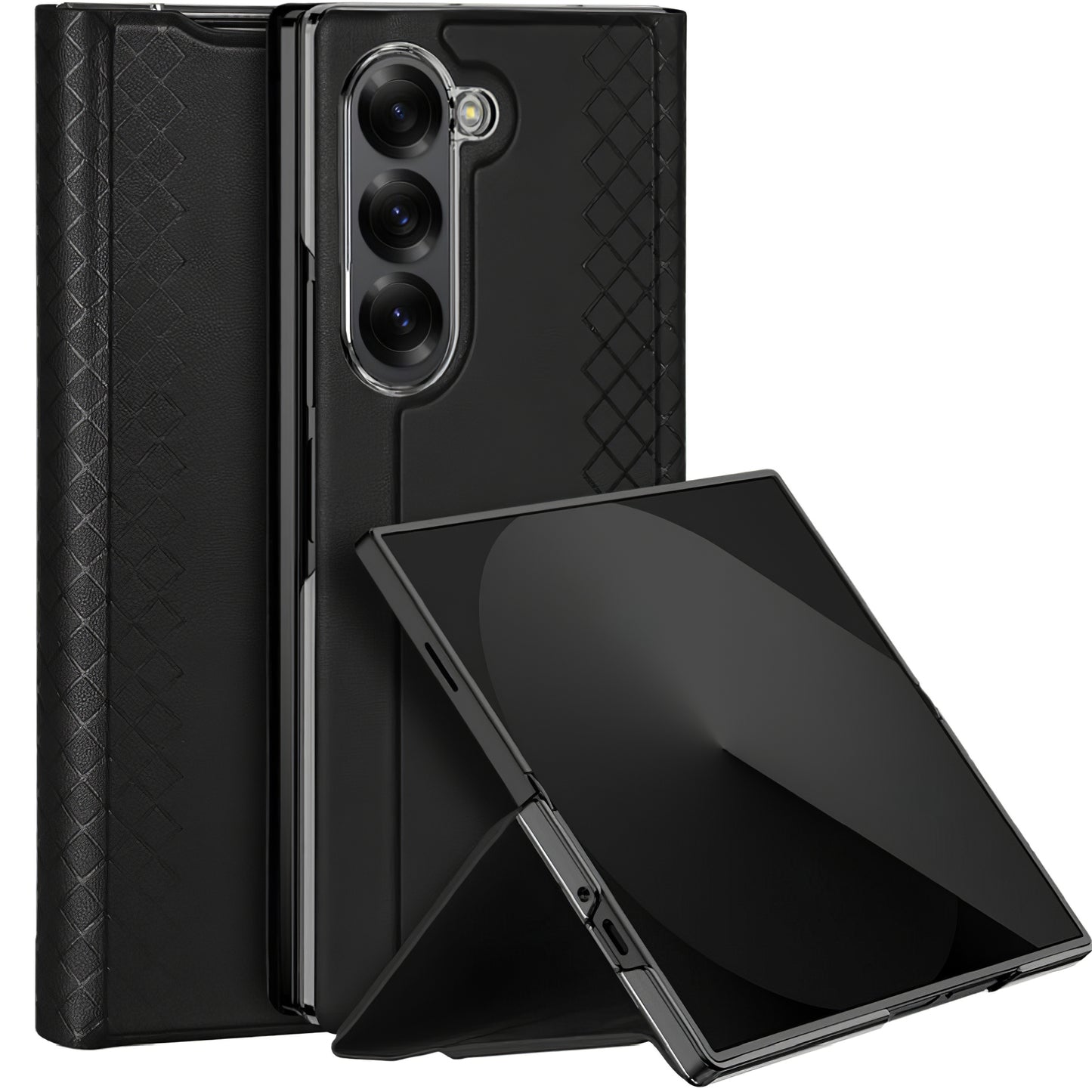 Veske til Samsung Galaxy Z Fold6 F956, DUX DUCIS, Bril, Svart 