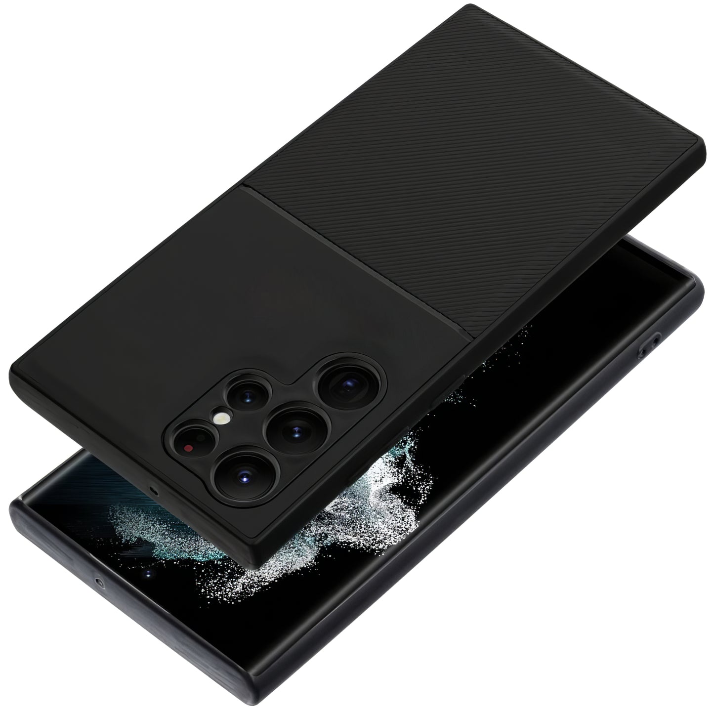 Deksel for Samsung Galaxy S22 Ultra 5G S908, OEM, Noble, Svart